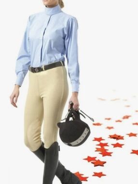 EquiStar Ladies Pull On Knee Patch Breeches